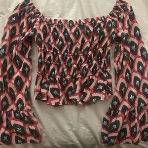 Anthropology pattern Blouse